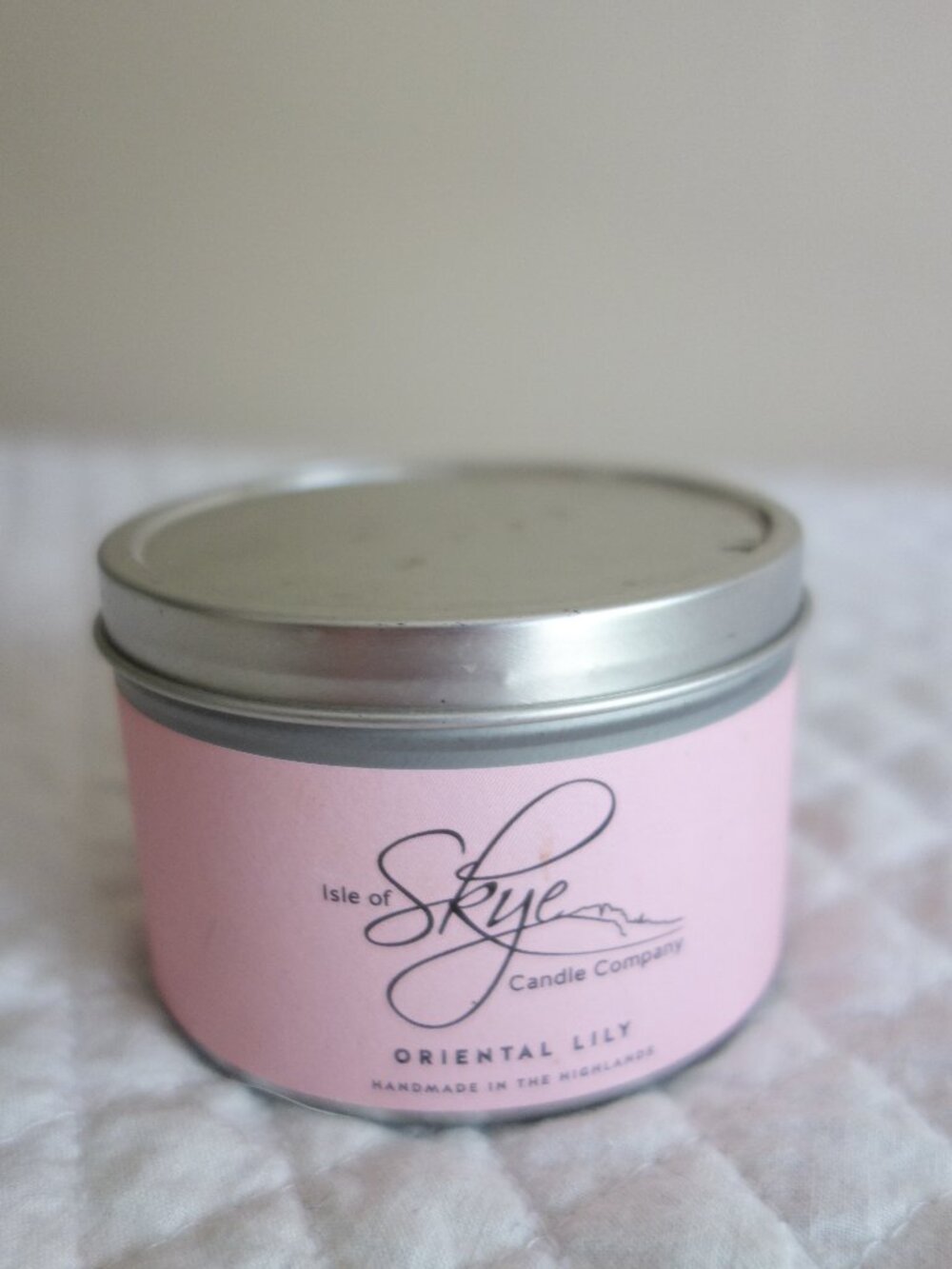 Unused / New Scotland ISLE OF SKYE CANDLE COMPANY Oriental Lilly 39 hour